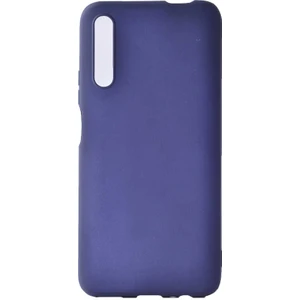 - Huawei P Smart Pro 2019 - Kılıf Mat Soft Premier Silikon Kapak - Lacivert - T11343