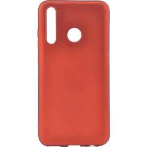 noktaks - Huawei Honor 20 Lite - Kılıf Mat Soft Premier Silikon Kapak - Kırmızı - T11173