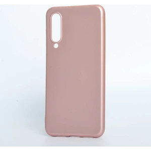 noktaks - Xiaomi Mi 9 Se - Kılıf Mat Soft Premier Silikon Kapak - Rose Gold - T7864