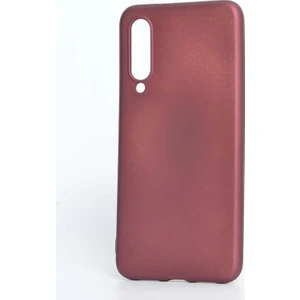 noktaks - Xiaomi Mi 9 Se - Kılıf Mat Soft Premier Silikon Kapak - Mürdüm - T7864