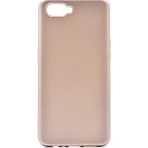 noktaks - Oppo RX17 Neo - Kılıf Mat Soft Premier Silikon Kapak - Gold