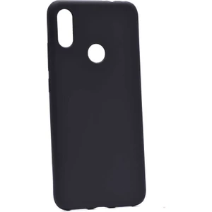 noktaks - Xiaomi Redmi Note 7 - Kılıf Mat Soft Premier Silikon Kapak - Siyah