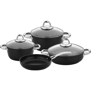 Saflon Titanium 7 Parça Granit Tencere Seti