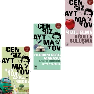 Gün Olur Asra Bedel - Yıldırım Sesli Manascı - Kızıl Elma - Cengiz Aytmatov - 3'lü Kitap Seti