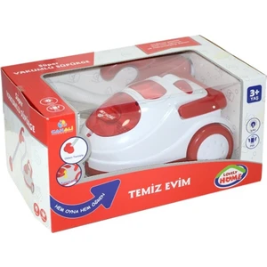 Can Ali Toys Can Ali Kutulu Pilli Süpürge Kımızı