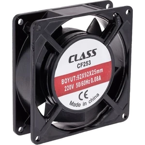 90X90X25 Ac 220V  Aksiyel Fan Cf 253 Metal Kasa