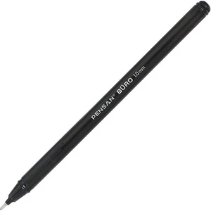 Tükenmez Kalem 2270 Büro 1.0 mm 12'li Siyah