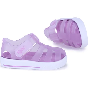 S10171 Star Havuz Plaj Kız/erkek Çocuk Sandalet Deniz Ayakkabısı Lila