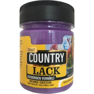 Craft Country Hobi Boyası Tam Parlak 4024 Mor 120  cc