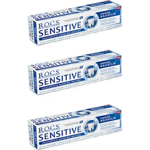 Sensitive Diş Macunu 75 ml Hassas Dişler Için 3 Adet