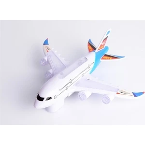 Red Kids Aırbus Pilli Işıklı Küçük Boy Uçak - Oyuncak Redkıds - 30 cm