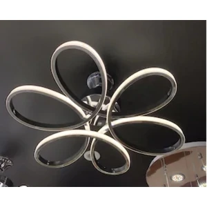Plafonyer Power LED Avize Cold White 6500K Krom Gövde Yüksek Işık