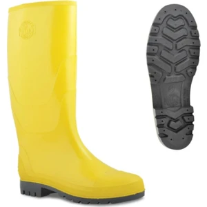 Ulaş Pvc Işçi Çizmesi Merdane Uzun Sarı 44