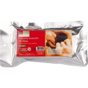 Seramik Hamuru Kil Kahverengi 250 gr