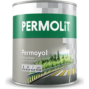 Permoyol Yol Çizgi Boyası Beyaz 3.5kg