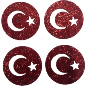 Kiddy World Şekilli Keçe Simli Eva