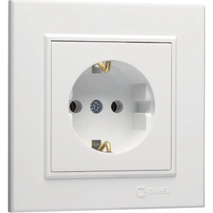 Karea Beyaz Topraklı Priz