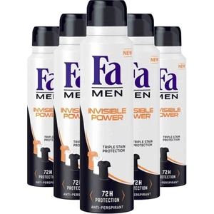 Men Invisible Power Erkek Deodorant 150ML X5