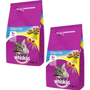 Sterile Kısırlaştırılmış Yetişkin Kedi Maması 1,4 kg (2 Adet)