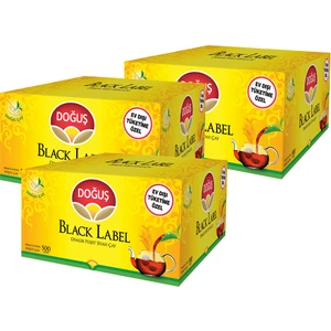 Black Label Demlik Poşet Çay 500 Lü 3 Al 2 Öde