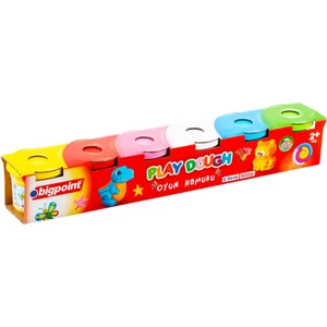 Oyun Hamuru 6'lı Set 600 Gram