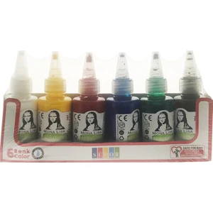 Mona Lisa Acyrl Ink Set 6 x 70 ml