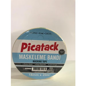 Krepe Maskeleme Kağıt Bantı 18 mm x 20 M