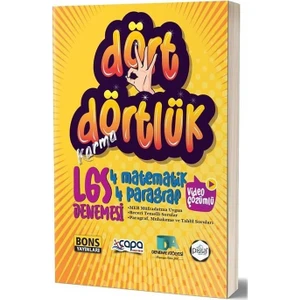 Bons Yayınları 8. Sınıf Lgs Dört Dörtlük Karma Denemesi