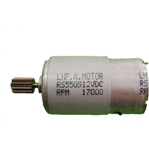 Akülü Araba 12 Volt Motoru Dişlili 12V 10 Diş