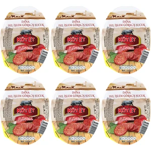 Köyet %100 Dana Eti 6'lı Kangal Sucuk 6X200 gr