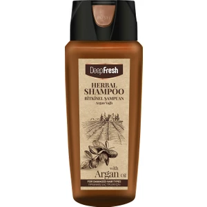 Deep Fresh Herbal Bitkisel Şampuan Argan Yağı Özlü Yıpranmış Saçlar 500 ml