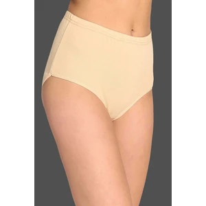 Bulut Fashion 0922 Tutku Kadın Ten 6'lı Paket Pamuklu Ribana Bato Külot