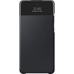 Galaxy A72 Smart S View Wallet Cover - Siyah