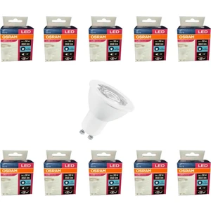LED Value 5W = 50W GU10 LED Ampul 10 Adet BEYAZ IŞIK 6500K  LED Spot Ampul