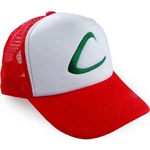 Pokemon Go Şapka Işlemeli Fileli Ash Ketchum