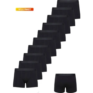 Erkek Karışık Basic Boxer 10'lu Ekonomik Paket UMFANG0002Y