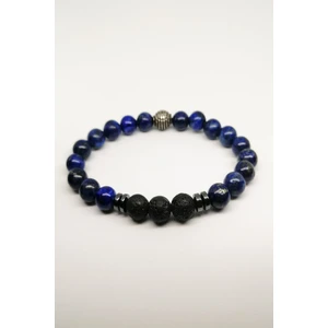 Lapis Lazuli - Lav Taşı - Hematit Doğaltaş Bileklik