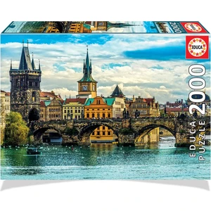 Puzzle Vistas De Praga 2000 Parça