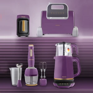 Gold Serisi Mor Elektrikli Çeyiz Seti