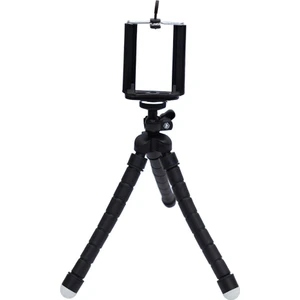 Esnek Ahtapod Tripod Telefon Tutucu Siyah