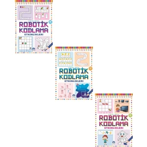 Martı Robotik Kodlama Seti 3 Kitap (192 Sayfa)