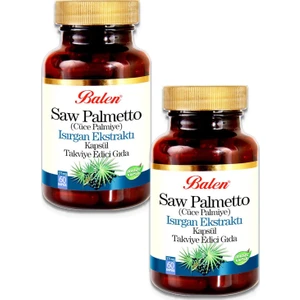 Saw Palmetto Isırgan Ekstraktı Çinko 375MG 60 Kapsül 2 Adet