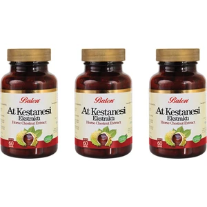 At Kestanesi Ekstraktı 375 Mg 60 Kapsül 3 Adet