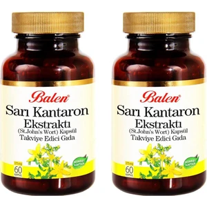Sarı Kantaron Ekstraktı (St. John's Wort) 375MG 2X60 Kapsül