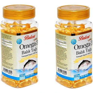 Omega 3 Balık Yağı 1380 Mg 100 Yumuşak Kapsül 2 Adet