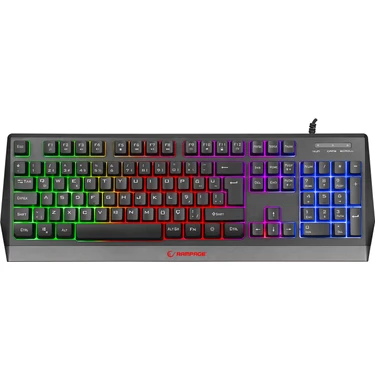 Rampage KB-R52 Style Rainbow Aydınlatmalı Gaming Oyuncu