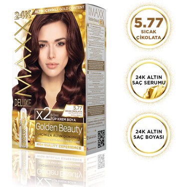Maxx Deluxe Golden Beauty 5 77 Sicak Cikolata Set Boya Fiyati