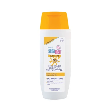 Sebamed Baby 150 ml Çok Yönlü Koruyucu Güneş Losyonu SPF 50 Hassas Ciltler İçin Etkili