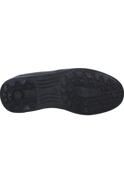 Balayk 1094 Siyah Poli Hakiki Deri Günlük Klasik Erkek Ayakkabı