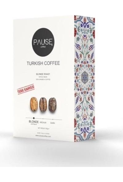 Pause Coffee Pause Coffea Türk Kahvesi 100 gr